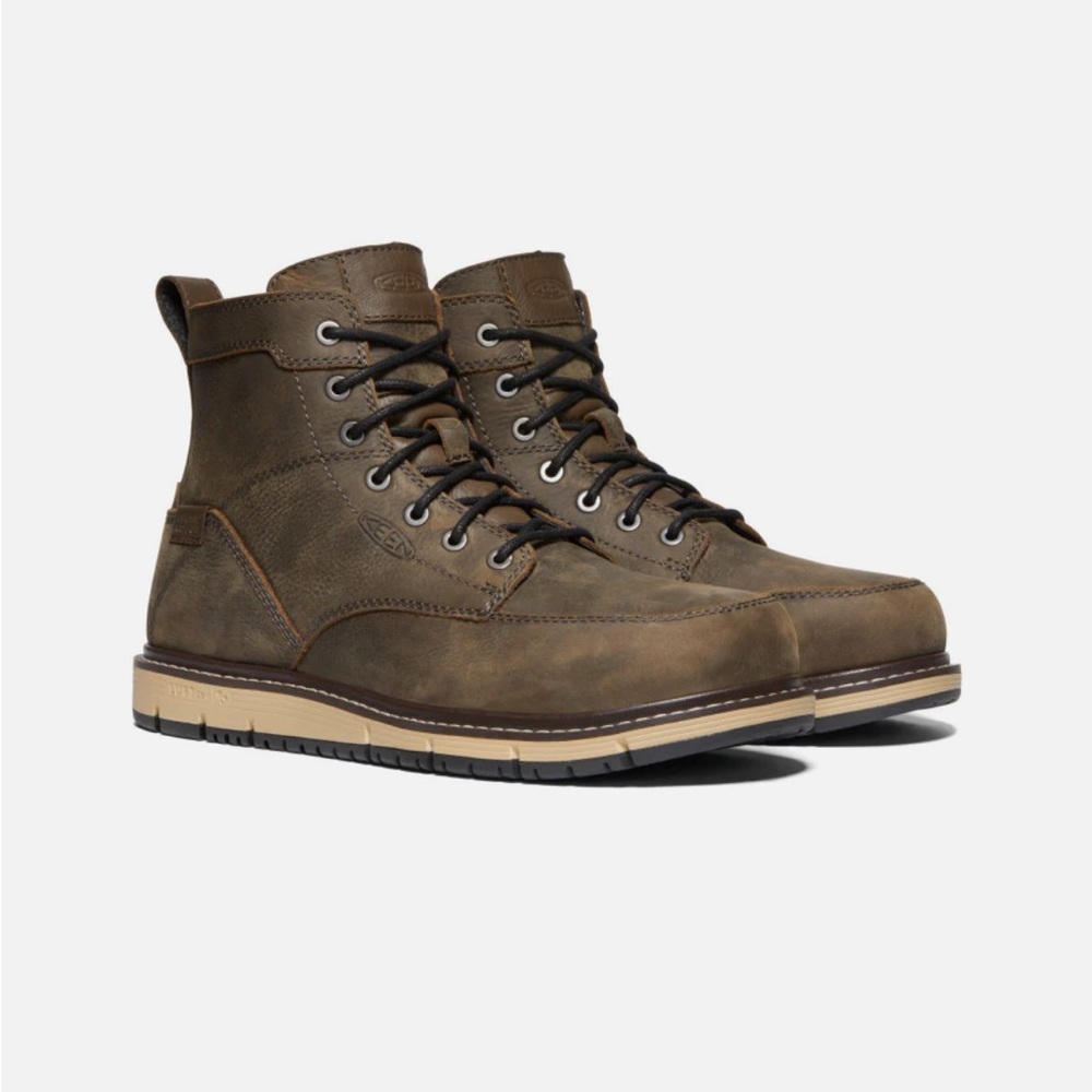 KEEN Men's San Jose 6" Waterproof Boot (Aluminum Toe)